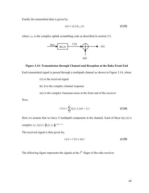 Simulation of Third Generation CDMA Systems - Virginia Tech