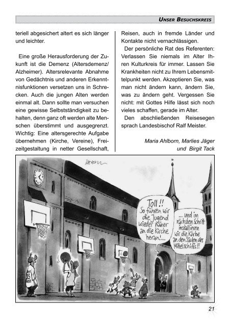 GEMEINDEBRIEF - Ev.-luth. Kirchengemeinde Stadtoldendorf