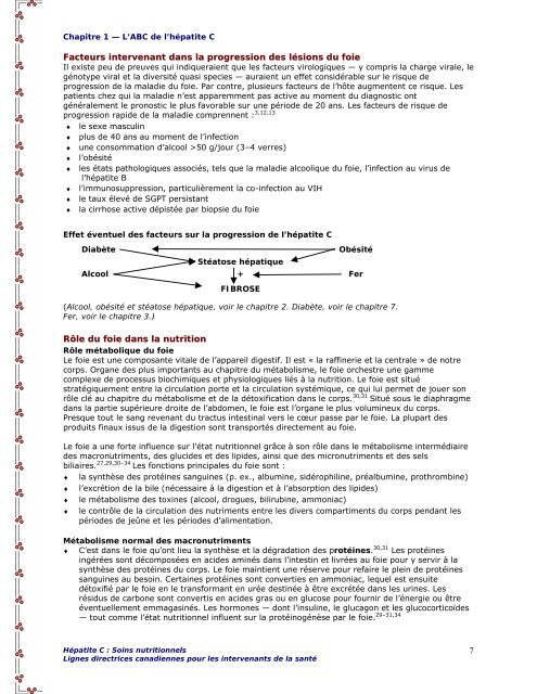 HÃ©patite C : Soins nutritionnels - SOS hÃ©patites