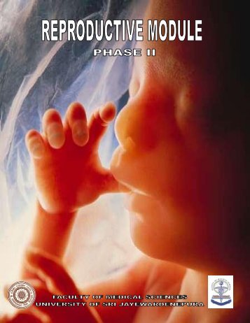 reproductive module phase ii - University of Sri Jayewardenepura