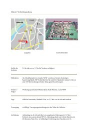 Münster: Weißenburgsiedlung Lageplan Entwurfsmodell Größe des ...