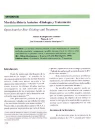 Mordida.Abierta Anterior -EtiologÃ­a y Tratamiento