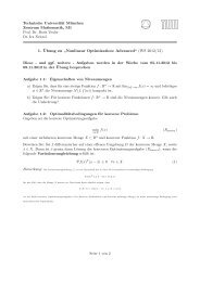 1. Ãbung zu âNonlinear Optimization: Advancedâ (WS 2012/13) - M1