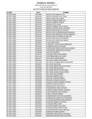 Estudiantes Admitidos 39 OZULUAMA DE MASCAREÃAS - Cobaev