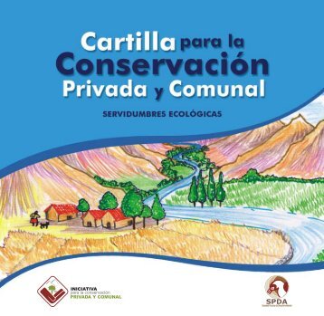 Cartilla Servidumbre Ecologica SPDA - CEDAF