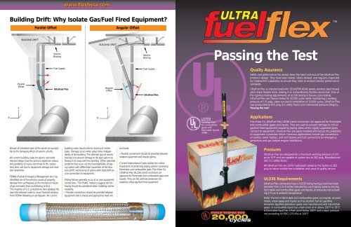 UltraFuel Flex UFFWN-UL (Weld Ends) - Flex-Hose Co Inc