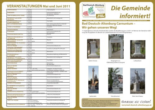 Die Gemeinde informiert! - Bad Deutsch-Altenburg