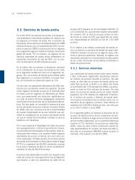 3.3. Servicios de banda ancha - Informe econÃ³mico sectorial