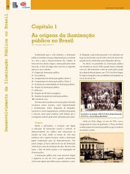 Capítulo 1 As origens da iluminação pública no Brasil