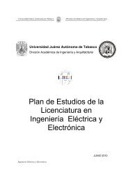 Plan de Estudios de IngenierÃ­a ElÃ©ctrica y ElectrÃ³nica - Universidad ...
