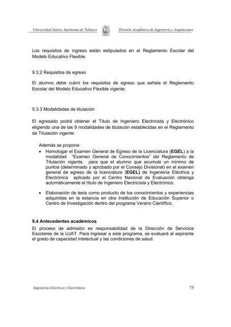 Plan de Estudios de IngenierÃ­a ElÃ©ctrica y ElectrÃ³nica - Universidad ...