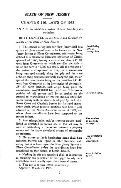 NJDEP - NJGS - Bulletin 66, Mapping Digest for New Jersey, 1965