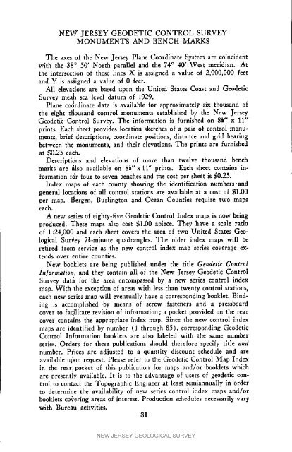 NJDEP - NJGS - Bulletin 66, Mapping Digest for New Jersey, 1965