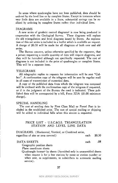 NJDEP - NJGS - Bulletin 66, Mapping Digest for New Jersey, 1965