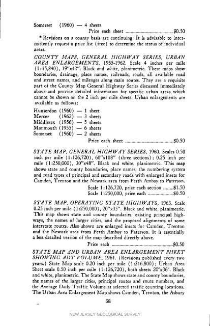 NJDEP - NJGS - Bulletin 66, Mapping Digest for New Jersey, 1965