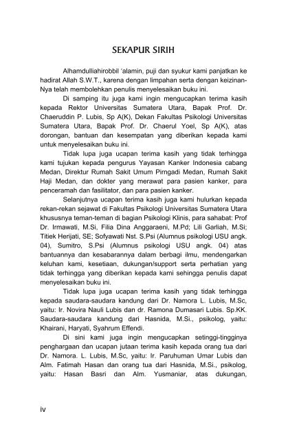 Bagian Awal - USUpress - Universitas Sumatera Utara