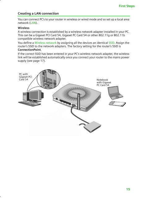 The Gigaset SE505 dsl/cable - DLG Tele