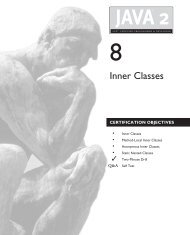 Chapter 8: Inner Classes