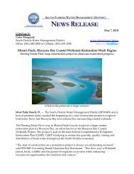 Flow-way to Help Restore Biscayne Bay, Coastal Wetlands