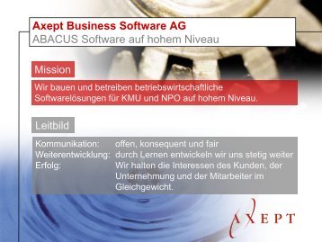 Kick-Off - Axept Business Software