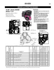 10 HP - Series 205400 INTEKâ¢ I/CÂ® - Trailco Parts