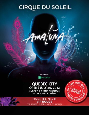 QUÃBEC City - Cirque du Soleil