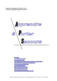 Apprendre Ã  porter secours de la maternelle au CM2