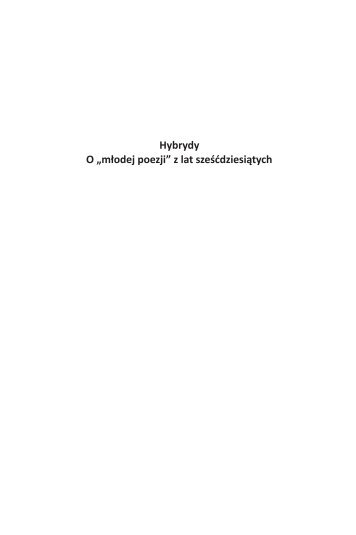 Zobacz Årodek (PDF) - Wydawnictwo Uniwersytetu ÅlÄskiego