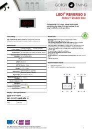 LEDI REVERSO 5 - Gorgy Timing