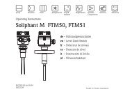 Soliphant M FTM50, FTM51 - ACS-CONTROL-SYSTEM GmbH