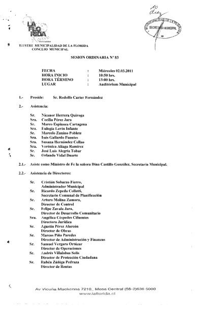 1 - Tribunal Calificador de Elecciones