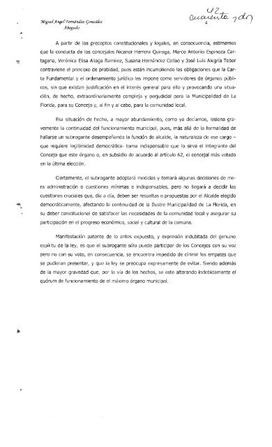 1 - Tribunal Calificador de Elecciones