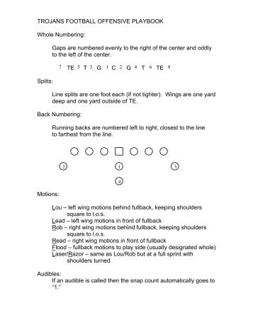 Double Wing Offense Playbook