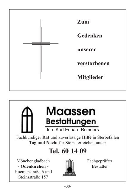 Ausgabe 2003 - St. Josef Schützenbruderschaft Geistenbeck e.V.