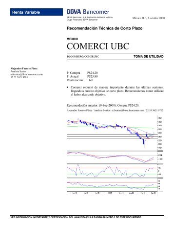 COMERCI UBC - Bancomer.com