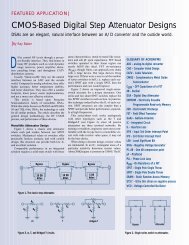 CMOS-Based Digital Step Attenuator Designs - Peregrine ...