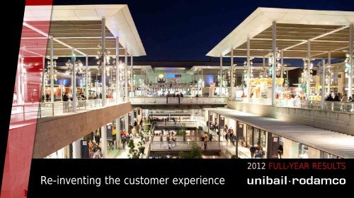 2012 Full-year results: Presentation - Unibail-Rodamco