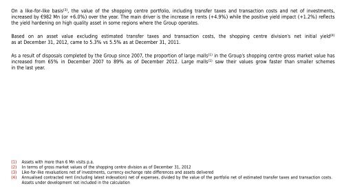 2012 Full-year results: Presentation - Unibail-Rodamco