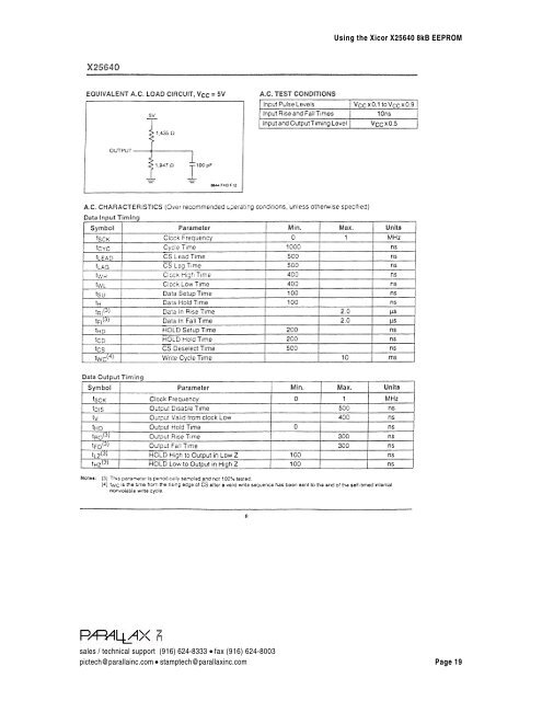 X25640_8Kb_Serial_EE.. - ISL