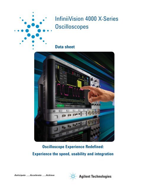 InfiniiVision 4000 X-Series Oscilloscopes
