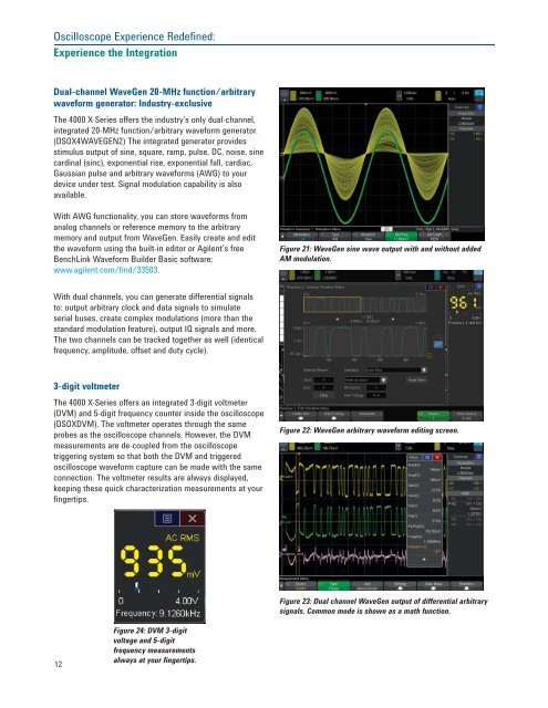 InfiniiVision 4000 X-Series Oscilloscopes