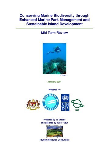 Report - Jabatan Taman Laut Malaysia - NRE