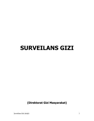 Surveilans Gizi (draft)
