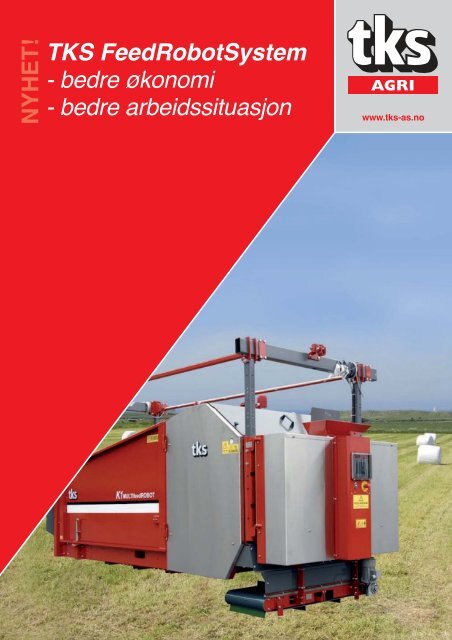 nyTKS FeedRobot system K1 NORSK - TKS AS