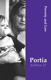 Portia mag edition 27 - Victorian Women Lawyers