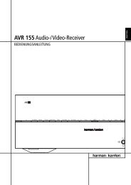 AVR 155Audio-/Video-Receiver - Harman Kardon