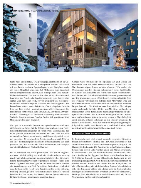 thema - Immobilien Magazin