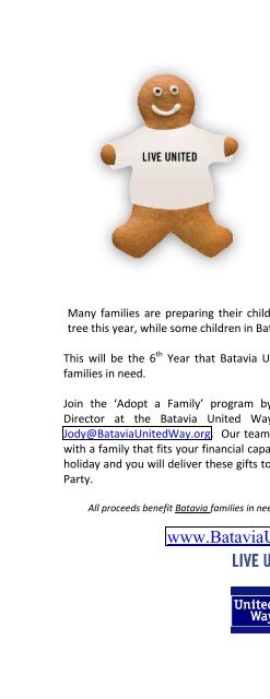 November 1 BackpackMail - Batavia Public School District 101