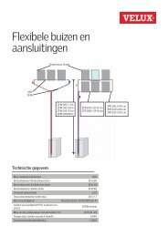 Flexibele buizen en aansluitingen - Velux