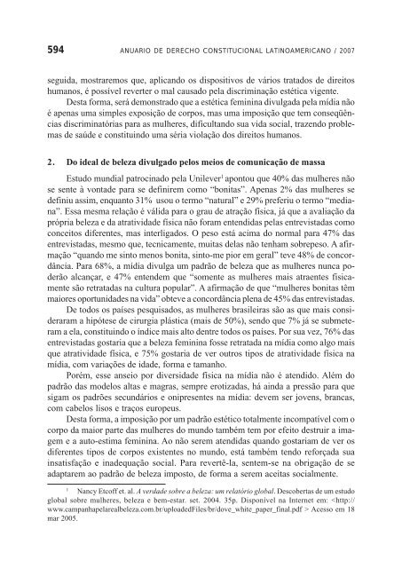 Anuario de Derecho Constitucional Latinoamericano 2007